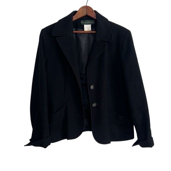 Harve Benard By Benard Holtzman Single Breasted Wool Cashmere Blazer Coat Jacket - Picture 1 of 5